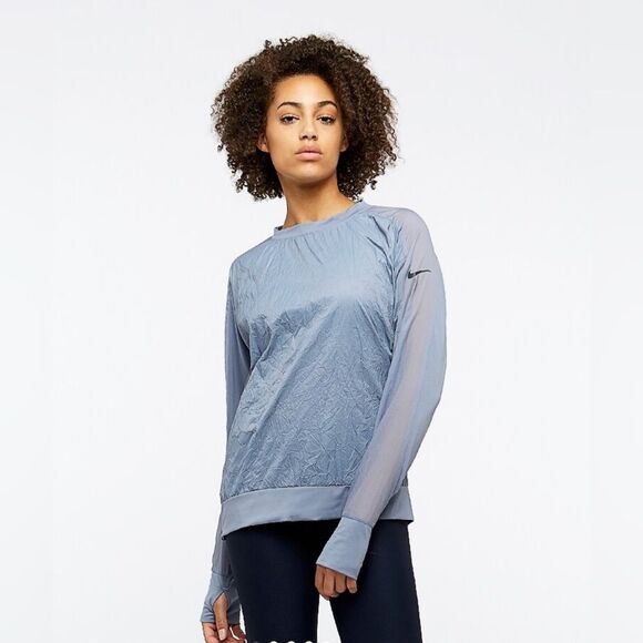Nike Run Division Pullover Crewneck in Periwinkle size Small - Picture 1 of 13